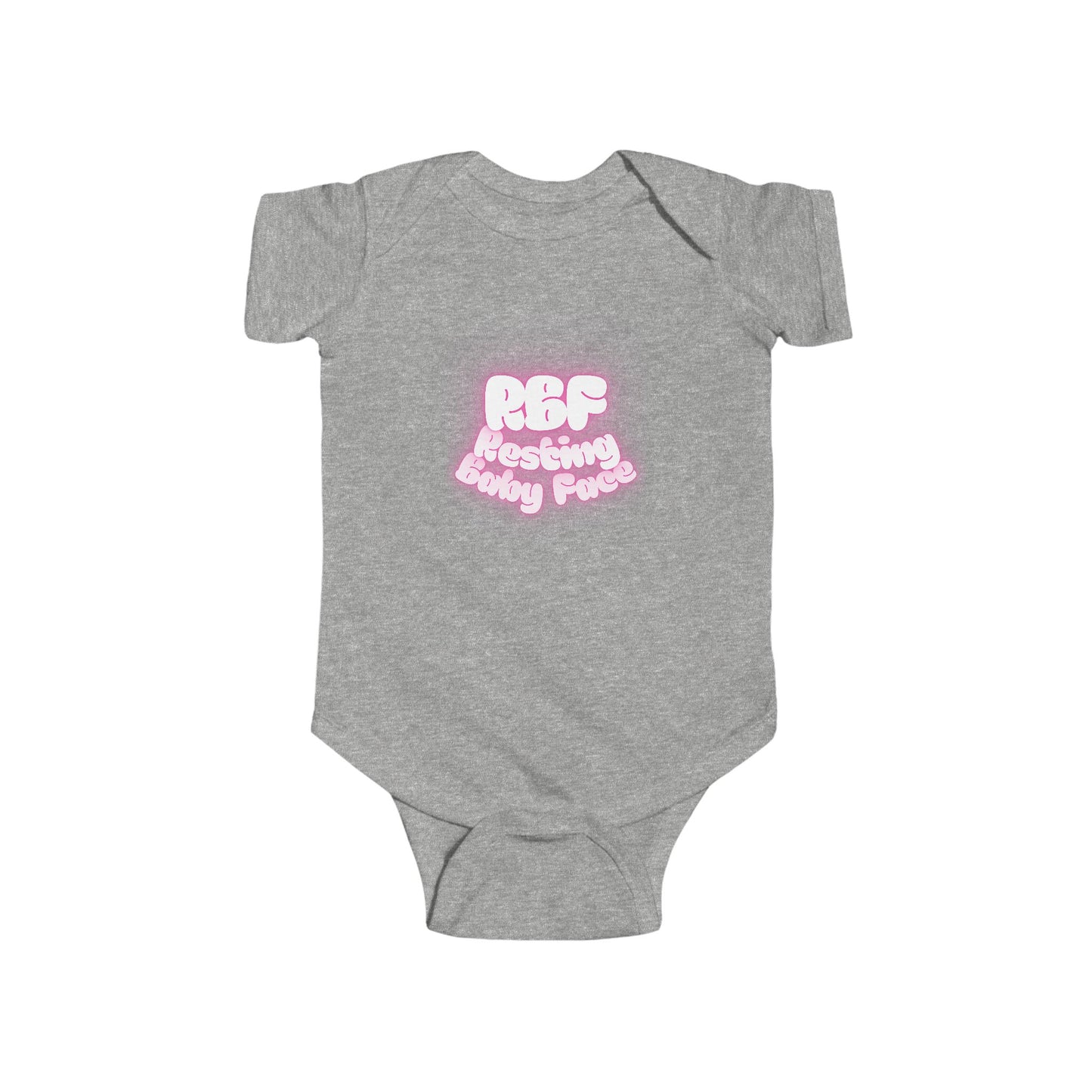 RBF (Resting Baby Face) Funny Infant Bodysuit