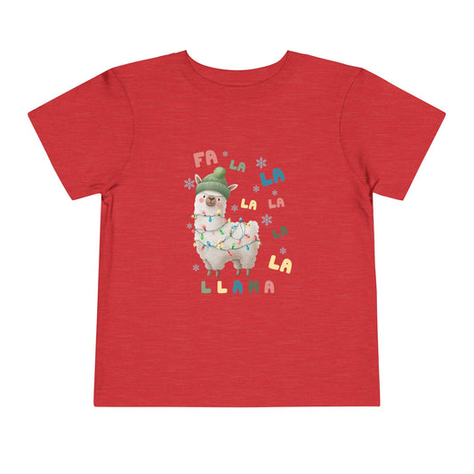 Holiday Llama Toddler Tee