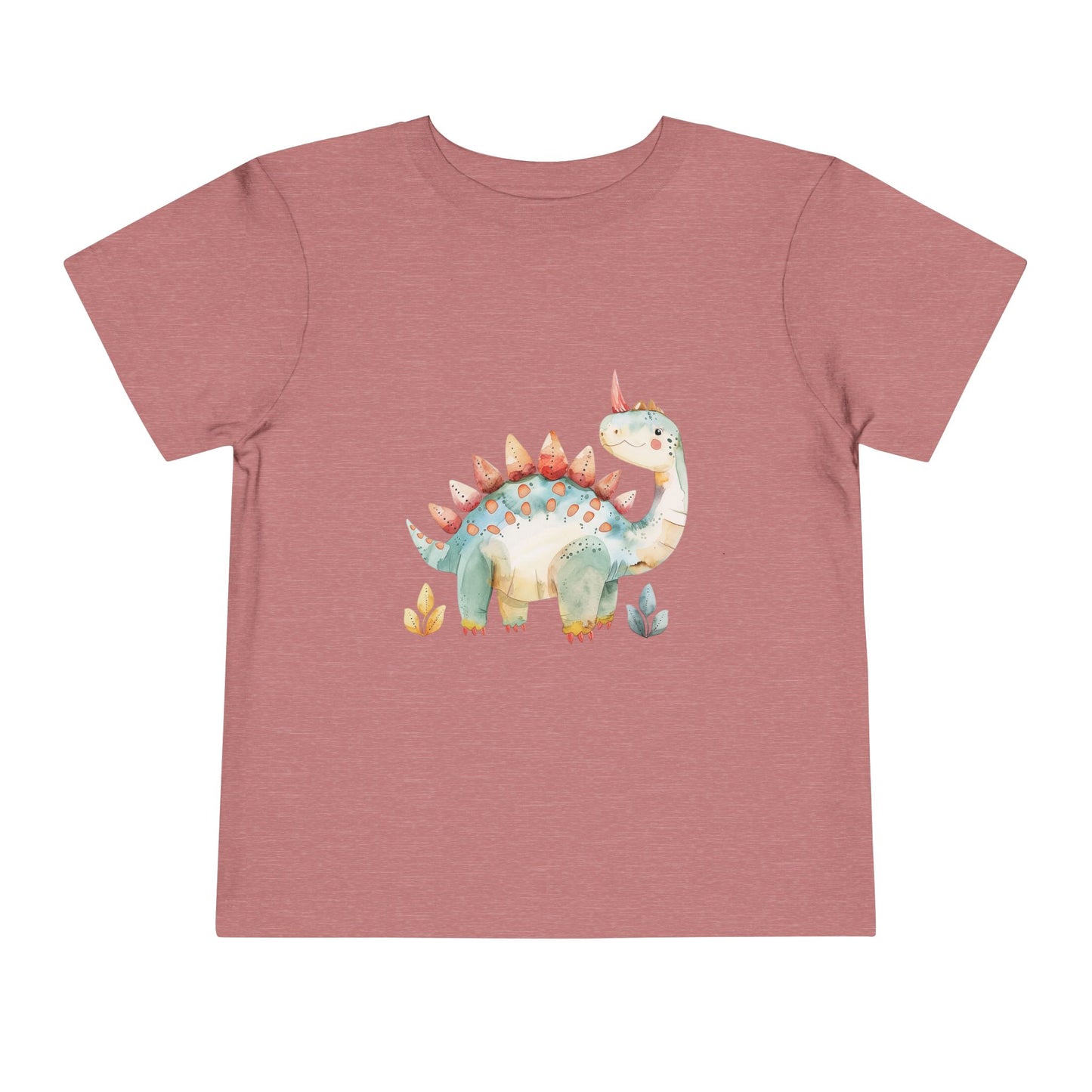 Dinosaur Watercolor Toddler Tee, Cute Dino Shirt, Children's Summer T-Shirt, Baby Birthday Gift, Kid's Fashion