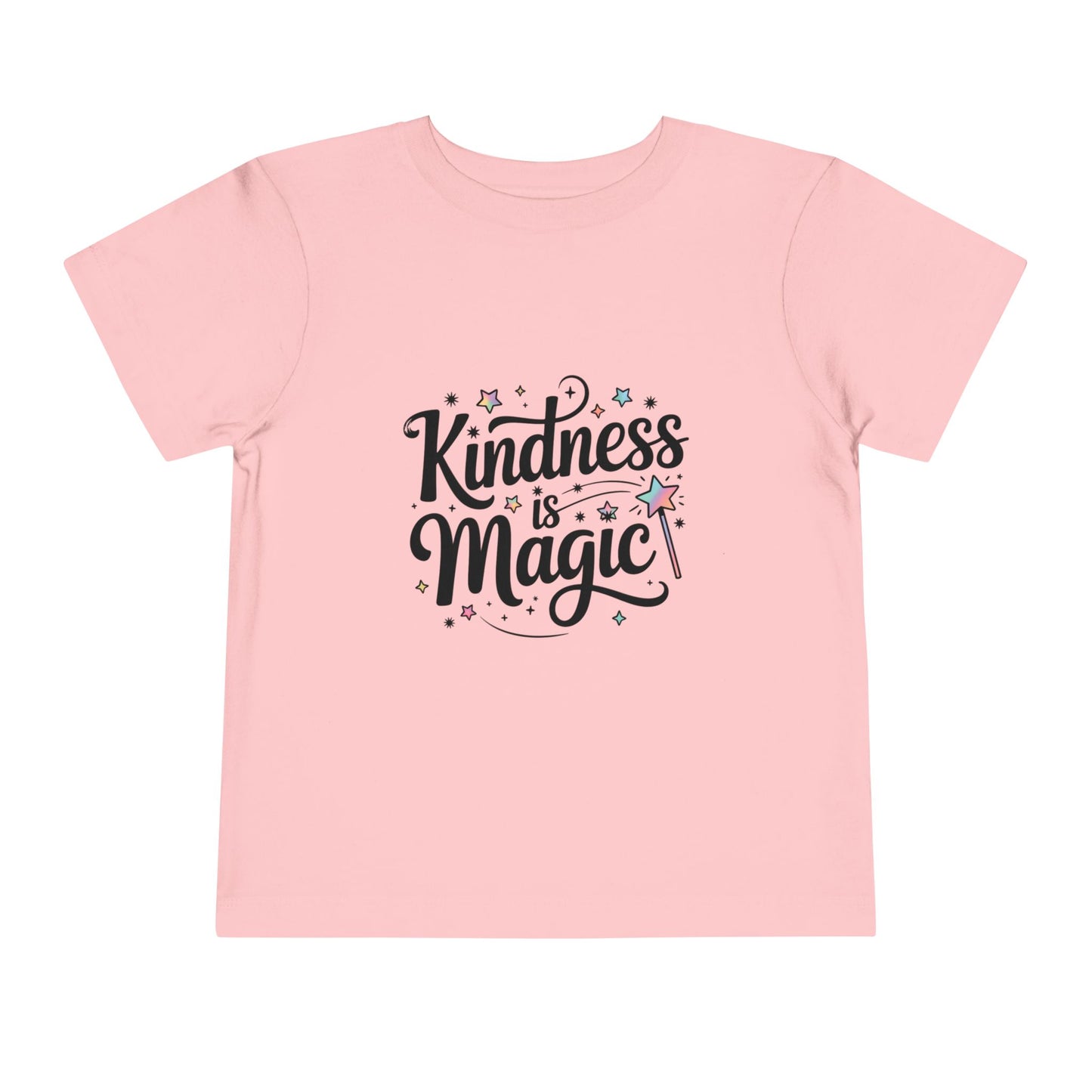 Toddler Tee - Kindness is Magic, Magic Wand & Positive Vibes