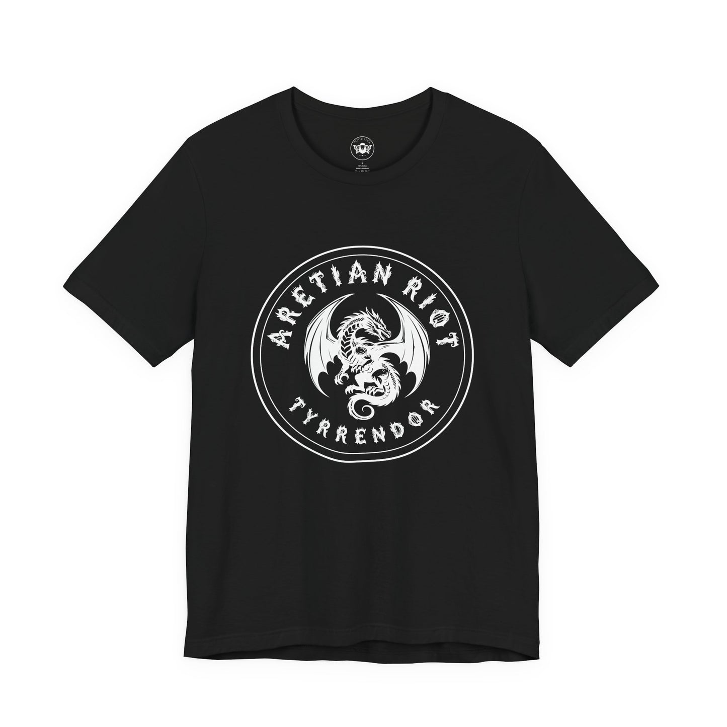 Dragon Tee — 'Aretian Riot Tyrrendor' Vintage Fantasy T‑Shirt