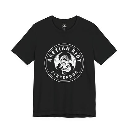 Dragon Tee — 'Aretian Riot Tyrrendor' Vintage Fantasy T‑Shirt